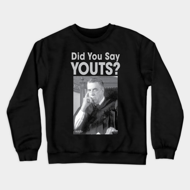 YOUTS?-2 Crewneck Sweatshirt by BonzoTee